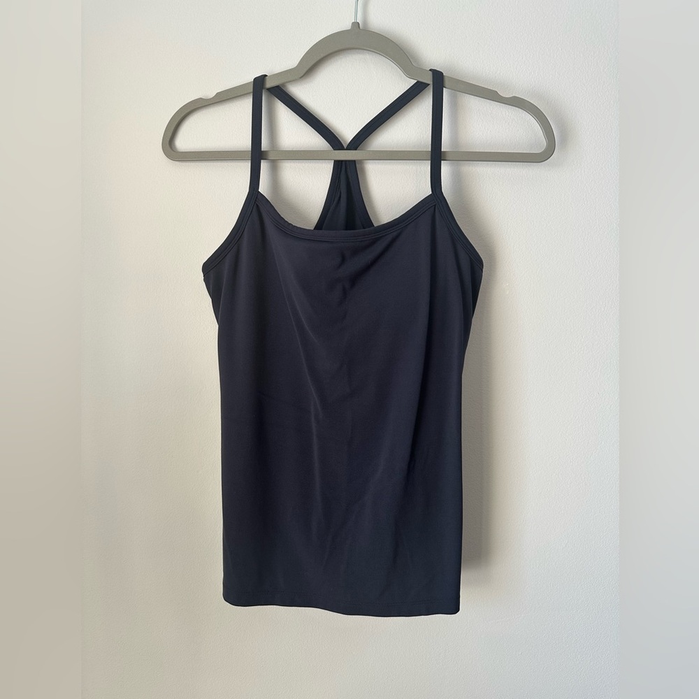 Offline by Aerie Navy racerback tank top